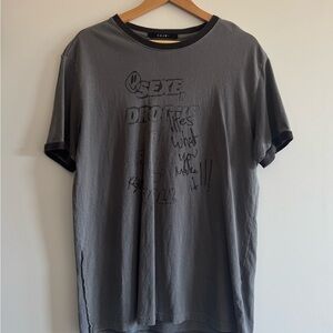 Ksubi Charcoal Graphic Tee